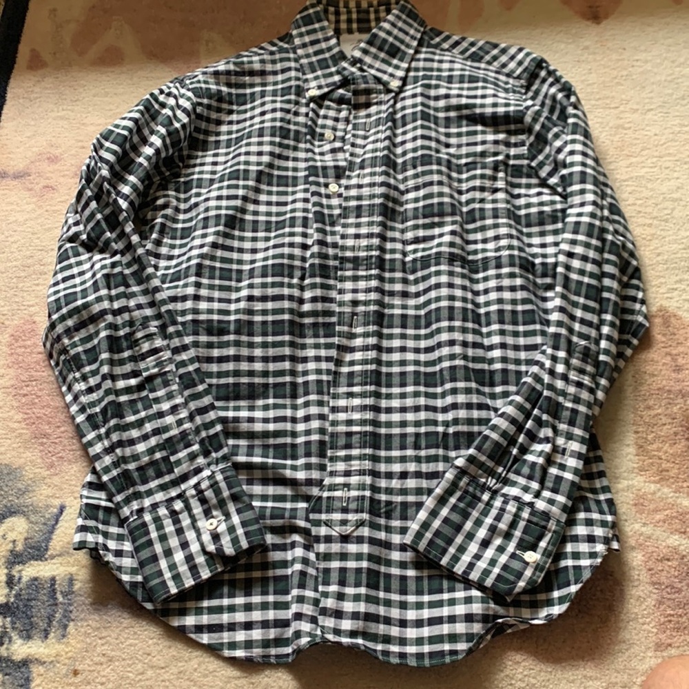 Black Fleece Brooks Brothers Thom Browne button down BB2 mens medium